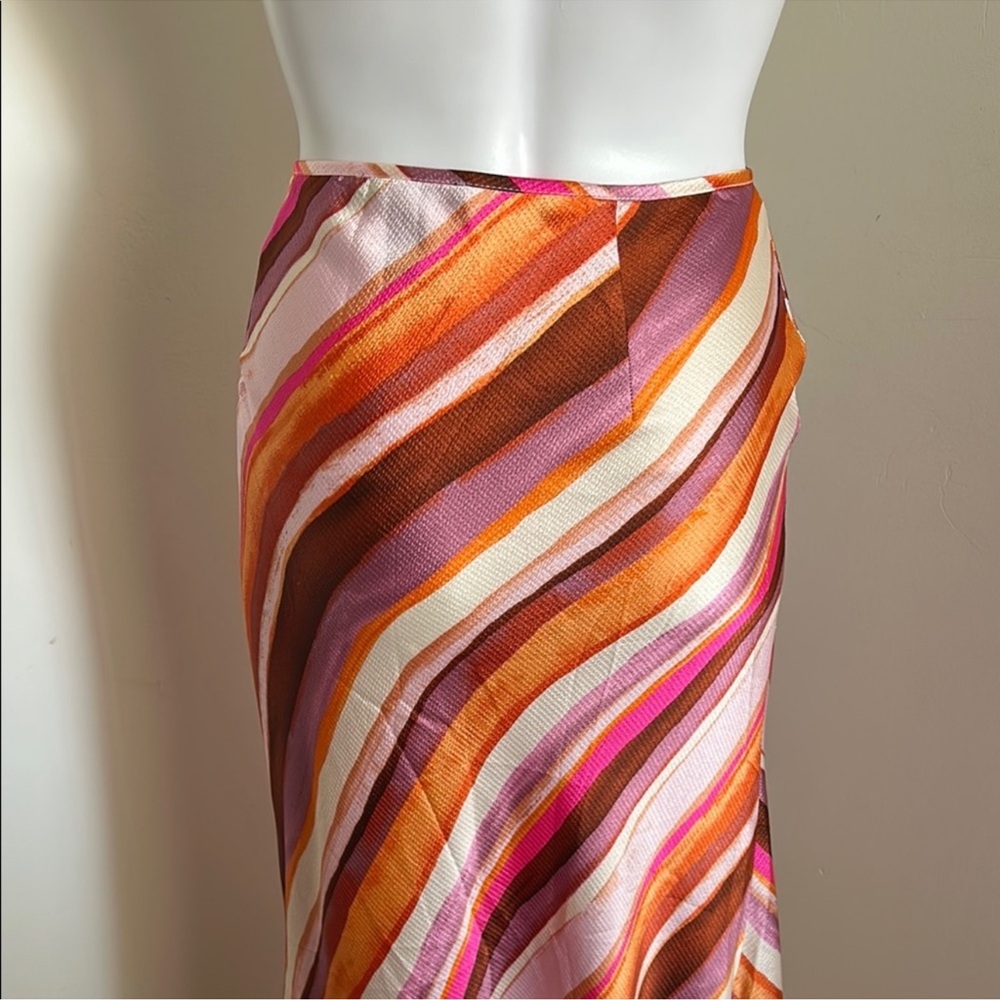 Striped Multicolor Maxi Dress - Picture 8 of 9
